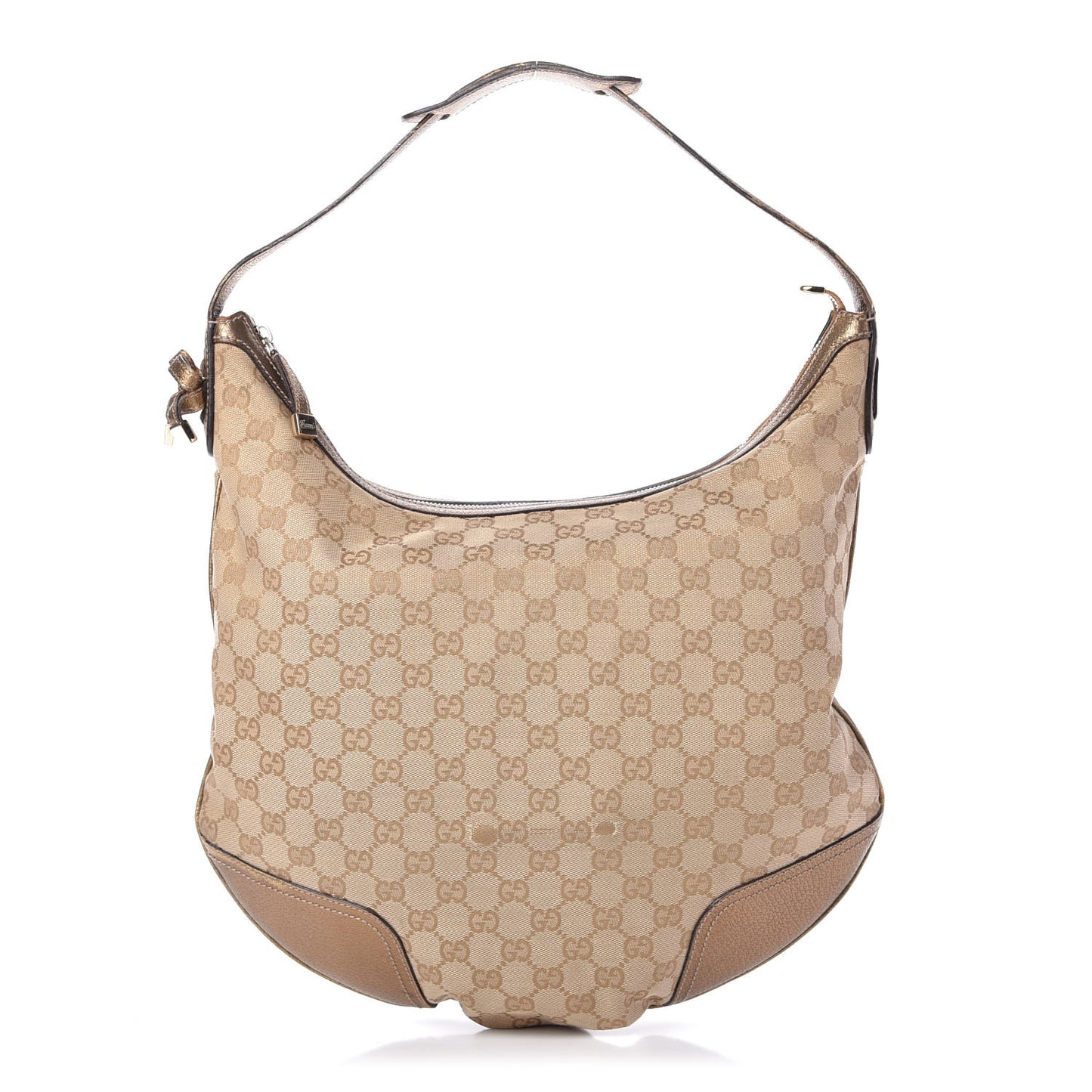 Monogram Large Princy Hobo Metallic Bronze