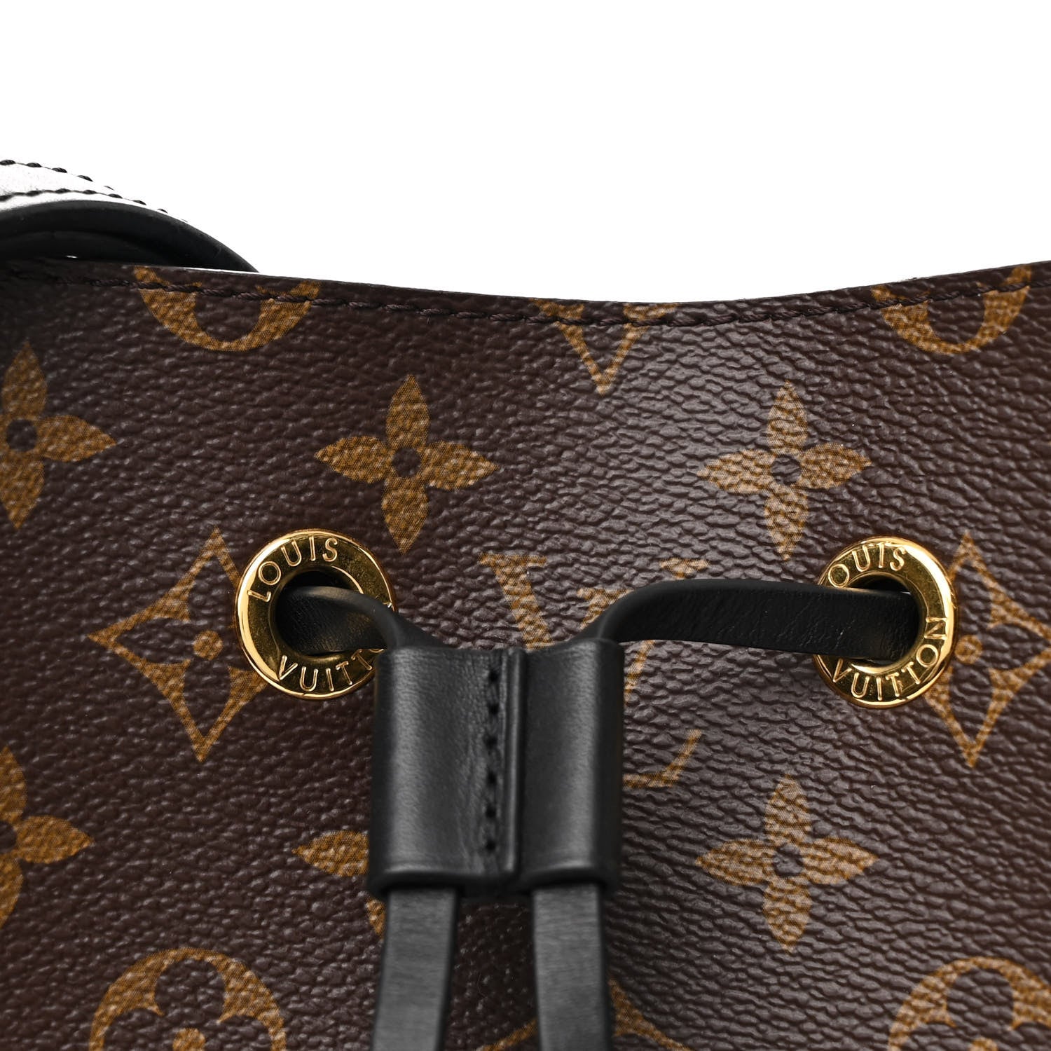 Louis Vuitton Monogram Neonoe MM Black 9 of 10