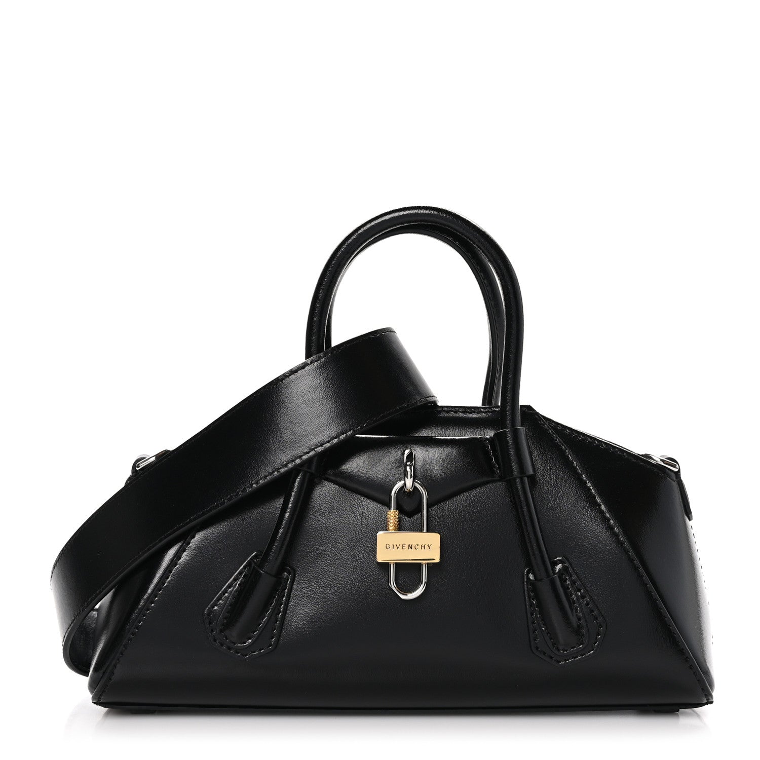 Givenchy Box Calfskin Mini Antigona Stretch Black 1 of 10
