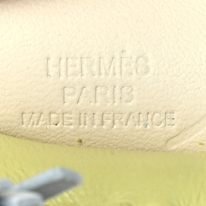 Hermes Milo Lambskin Grigri Rodeo Pegase Horse Bag Charm PM Jaune Bourgeon Bleu Brume Nata 3 of 5