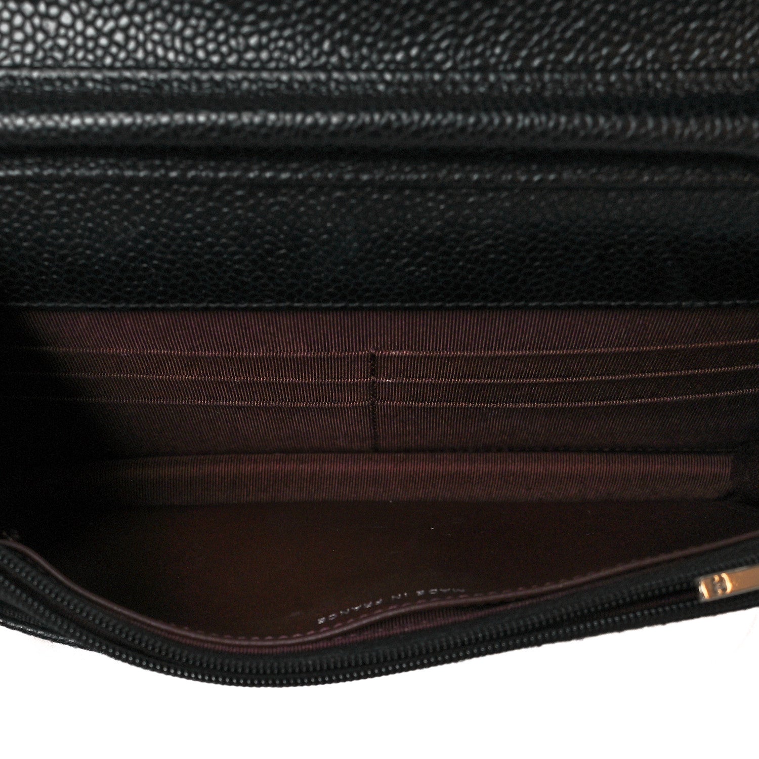 Chanel Caviar Quilted Wallet On Chain WOC Black 5 of 10