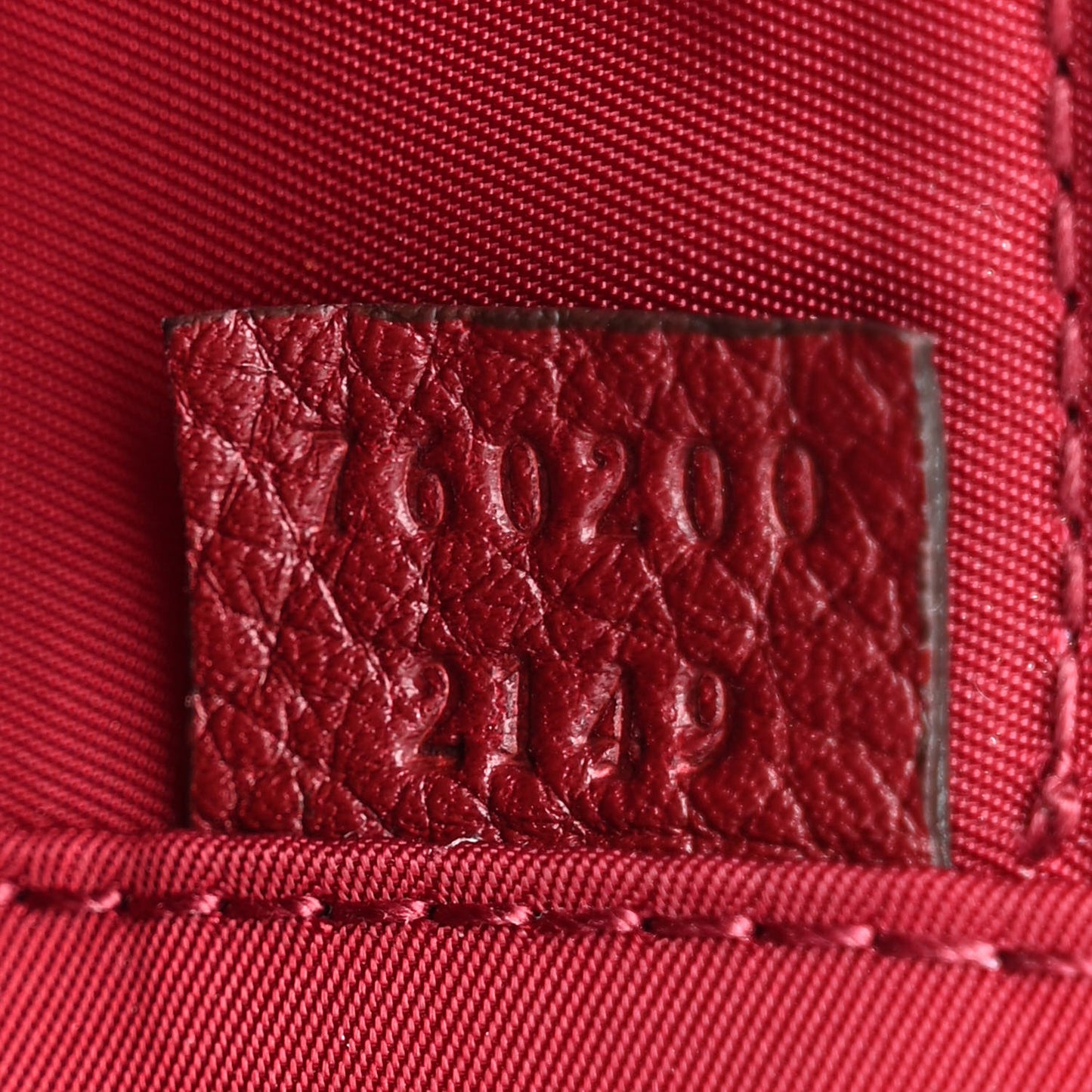Calfskin Mini Bamboo Top Handle Shoulder Bag Rosso