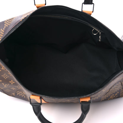 Louis Vuitton x Nigo Giant Damier Ebene Monogram Keepall Bandouliere 50 4 of 8