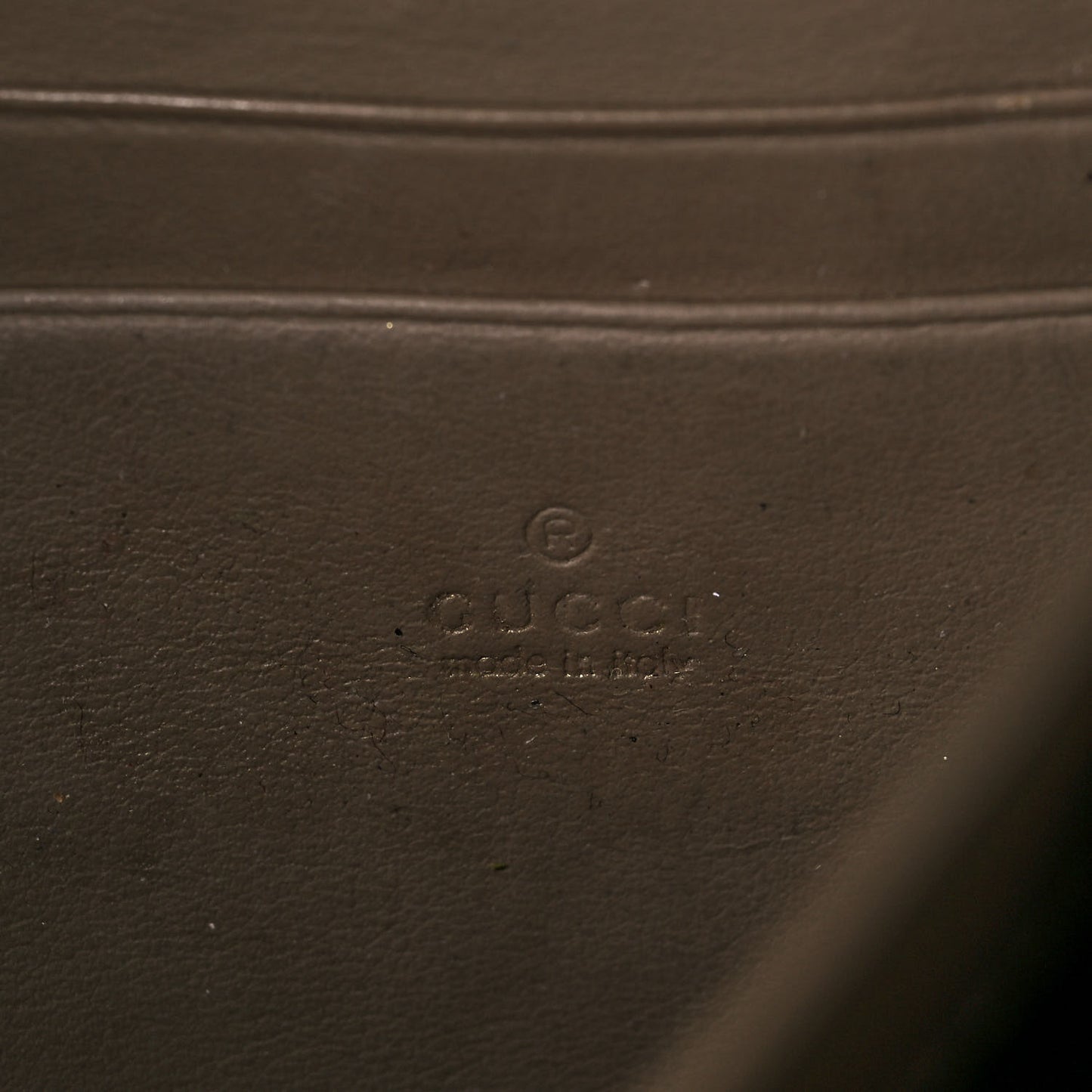 GG Supreme Monogram Mini Dionysus Chain Wallet Beige Taupe