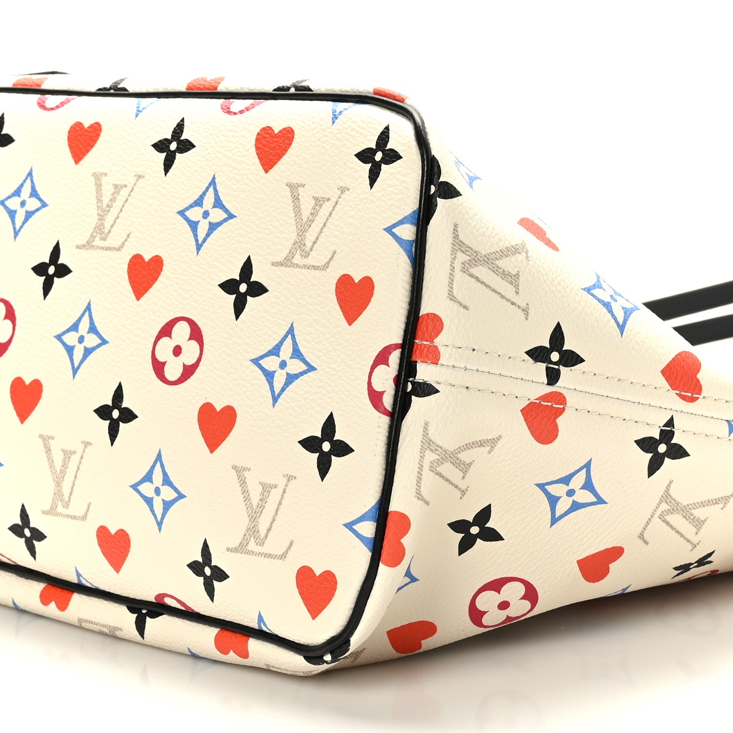 Louis Vuitton Game On Neverfull MM White 9 of 9