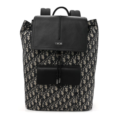 Christian Dior Oblique Motion Backpack Blue 1 of 11
