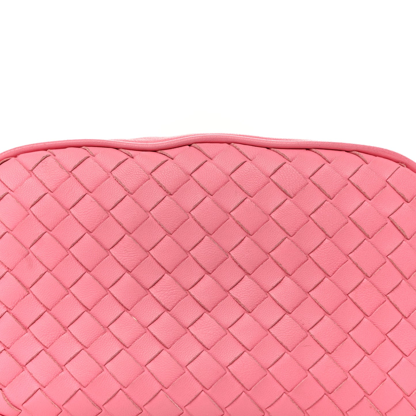 Nappa Intrecciato Belt Bag Pink