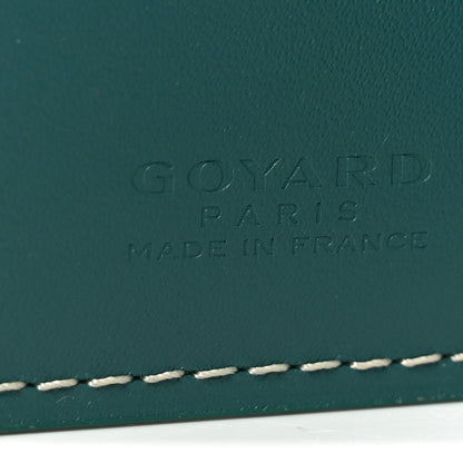 Goyard Goyardine Saint Pierre Card Holder Green 12 of 14