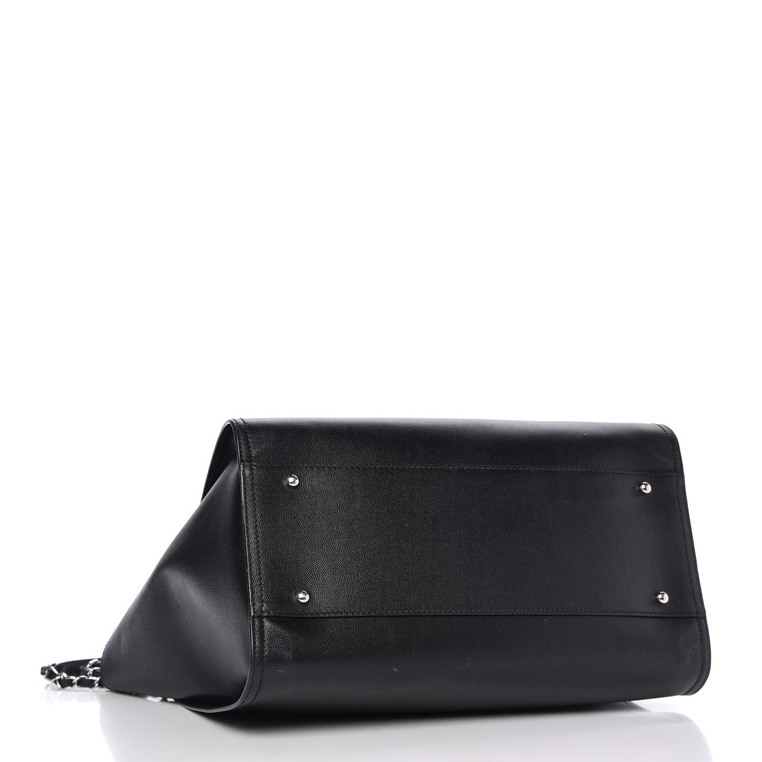 Chanel Caviar Medium Studded Deauville Tote Black 4 of 10