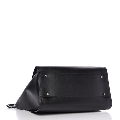 Chanel Caviar Medium Studded Deauville Tote Black 4 of 10