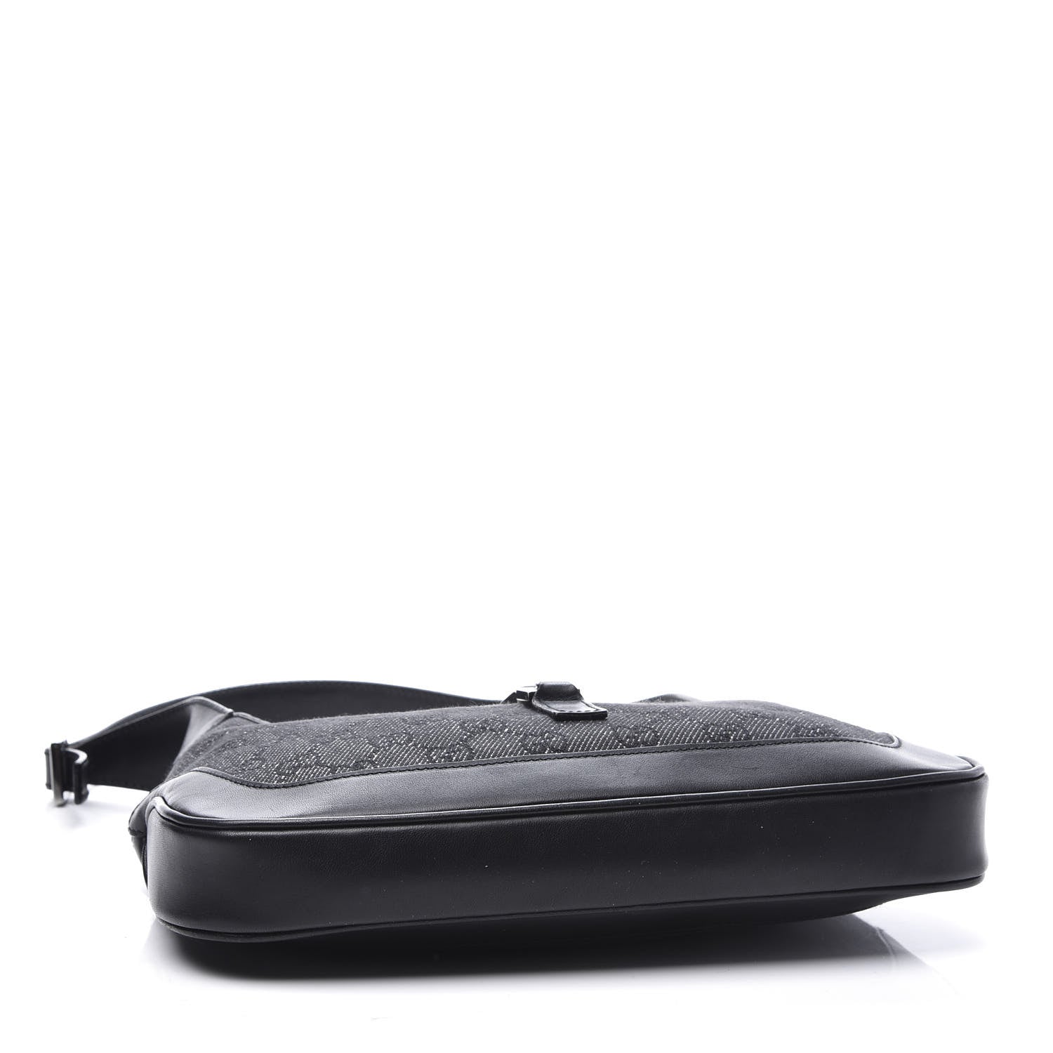 Gucci Monogram Web Small Jackie O Hobo Black 3 of 10