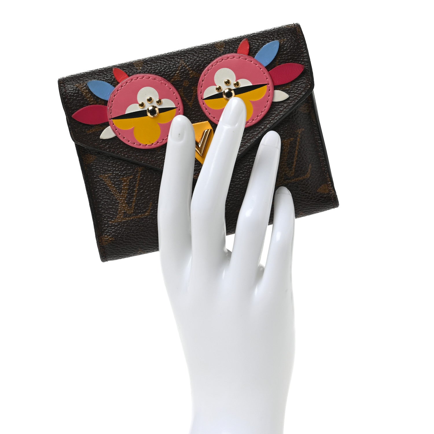 Louis Vuitton Monogram Lovely Birds Victorine Wallet 2 of 6