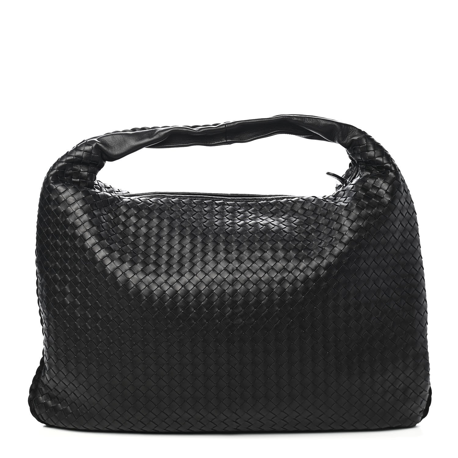 Bottega Veneta Nappa Intrecciato Large Veneta Hobo Black 1 of 10