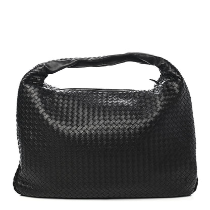 Bottega Veneta Nappa Intrecciato Large Veneta Hobo Black 1 of 10