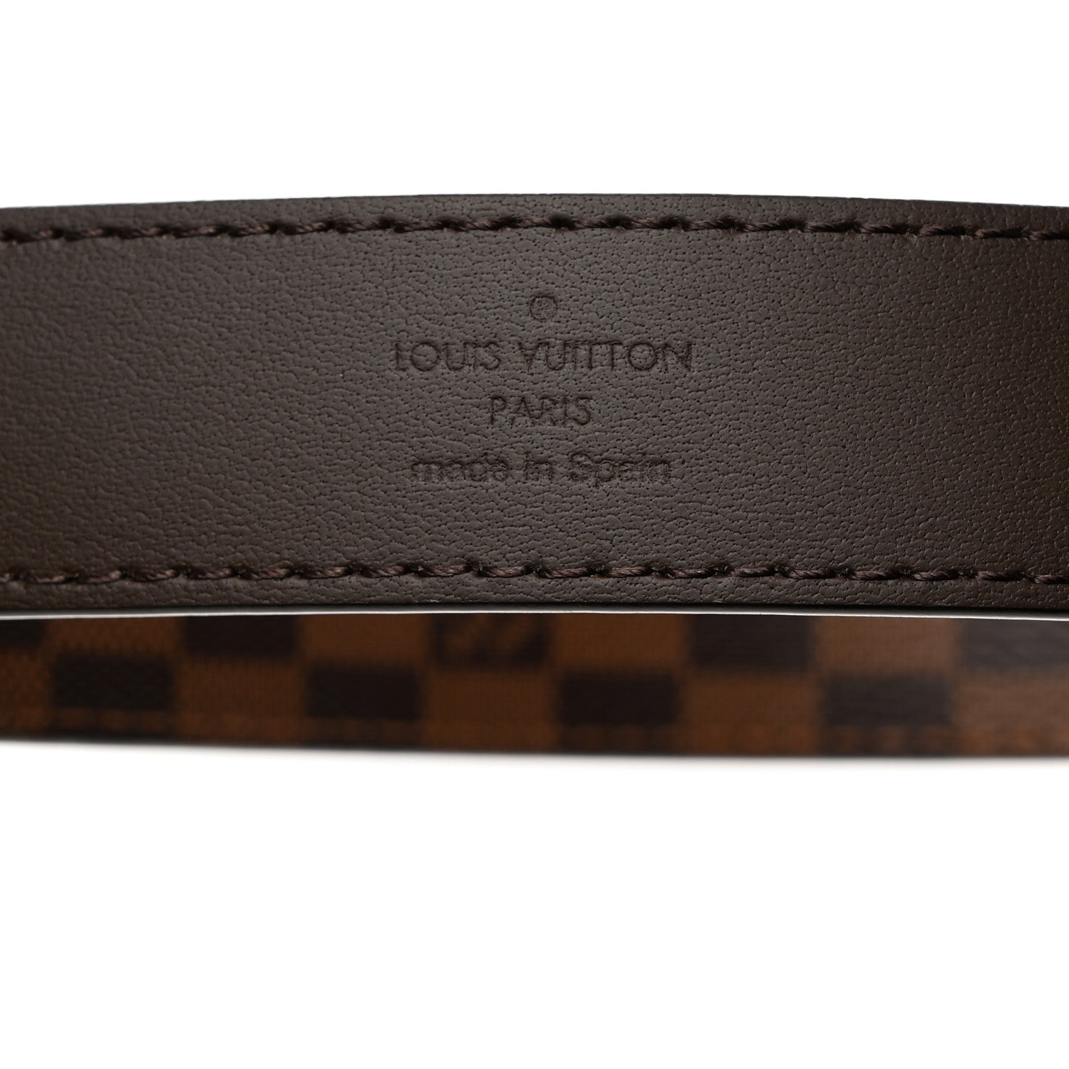 Louis Vuitton Mini Damier Ebene 25mm LV Initiales Belt 80 32 4 of 8