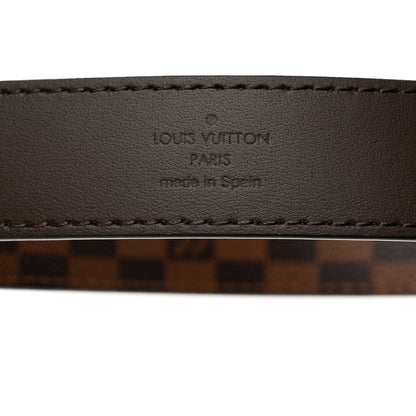 Louis Vuitton Mini Damier Ebene 25mm LV Initiales Belt 80 32 4 of 8