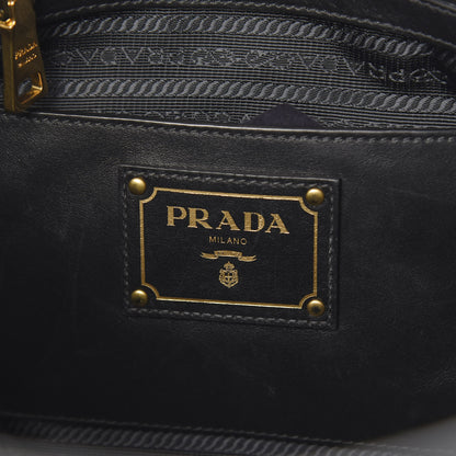 Prada Soft Calfskin Tote Black 5 of 11