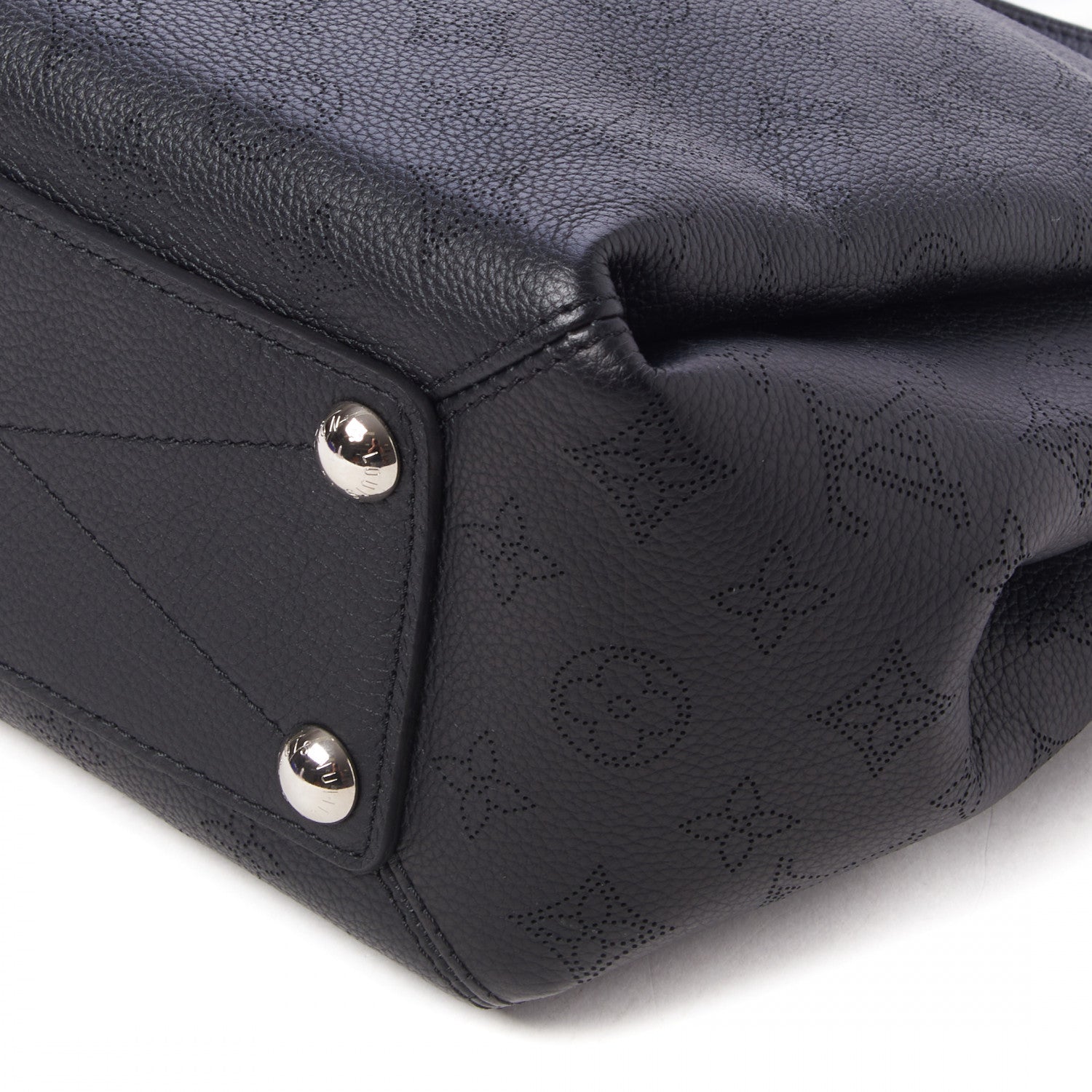 Louis Vuitton Mahina Babylone Chain BB Black 7 of 9