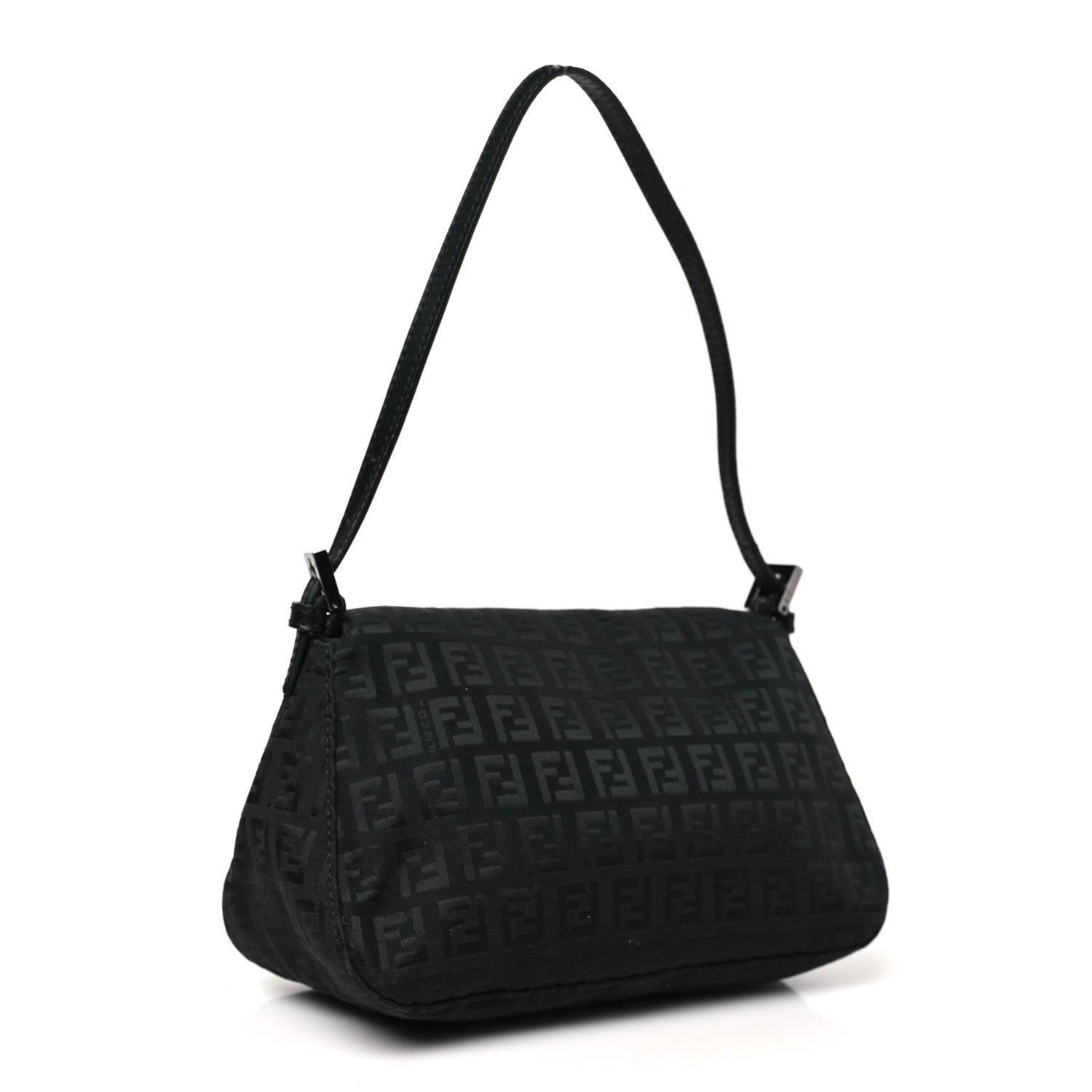 Fendi Zucchino Mini Mama Baguette Black 3 of 9
