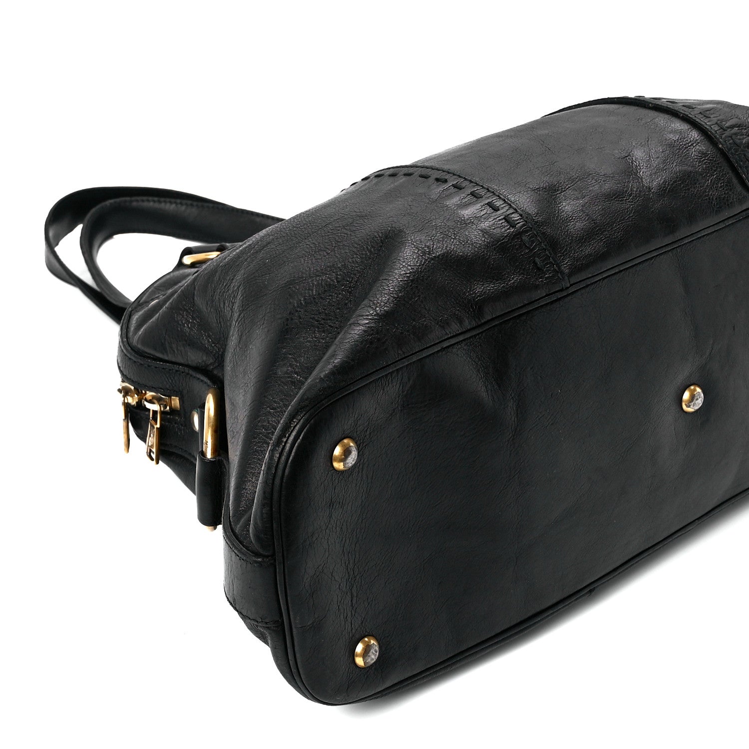Saint Laurent Patent Large Muse Black 10 of 11