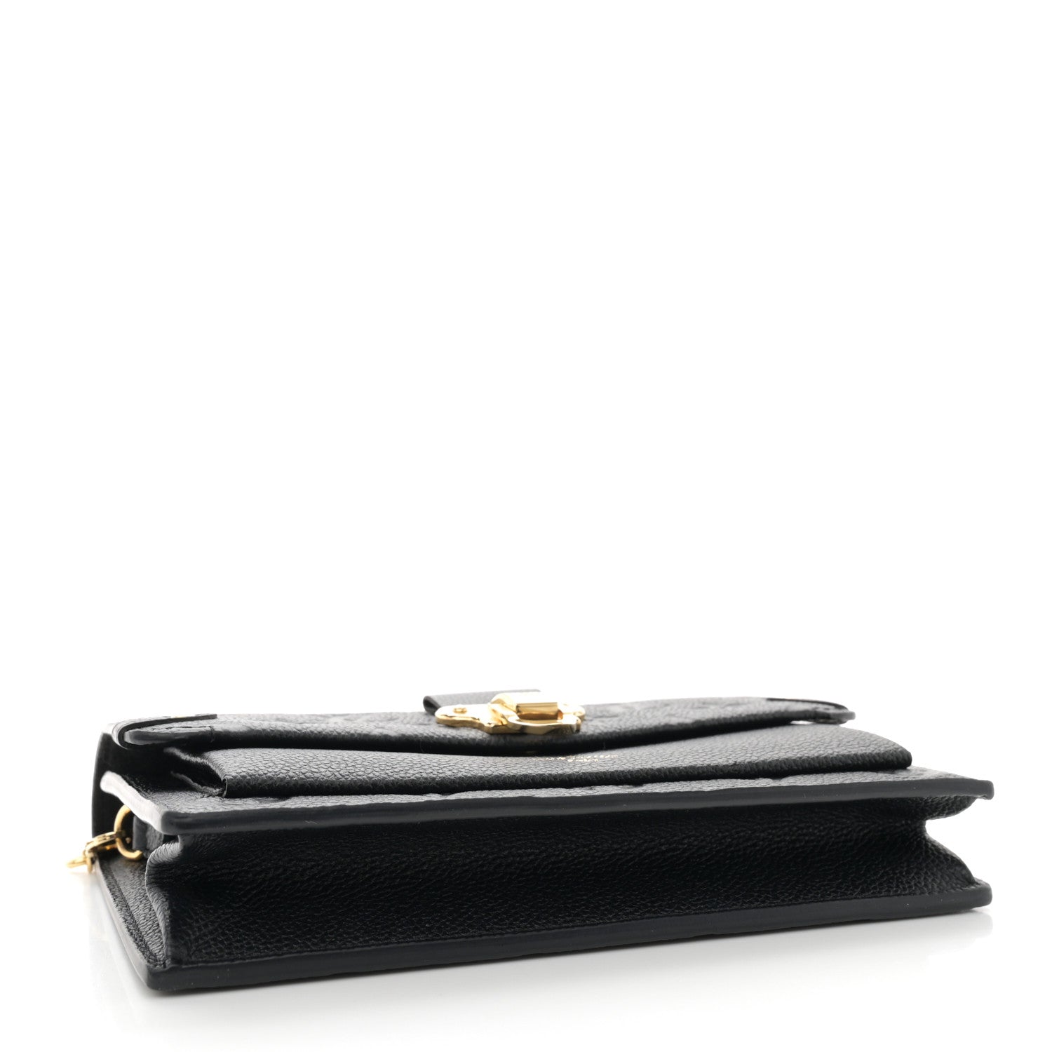 Louis Vuitton Empreinte Vavin Chain Wallet Black 4 of 9