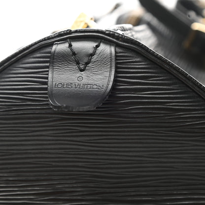 Louis Vuitton Epi Keepall 50 Black 7 of 22