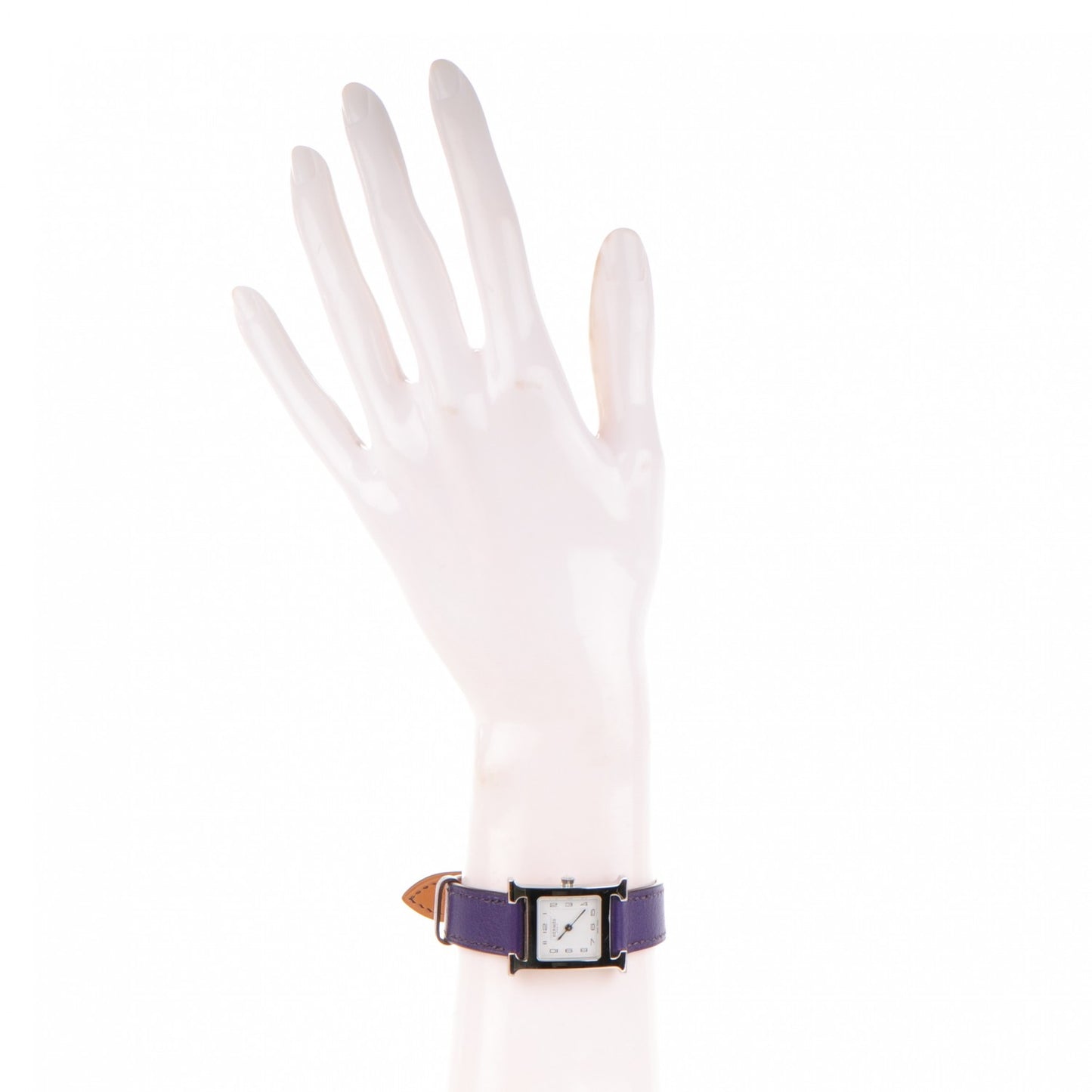 Stainless Steel Swift 21mm Heure H Hour Quartz Watch Iris