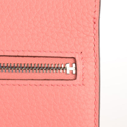 Hermes Togo Dogon Recto Verso Wallet Rose Candy 5 of 10