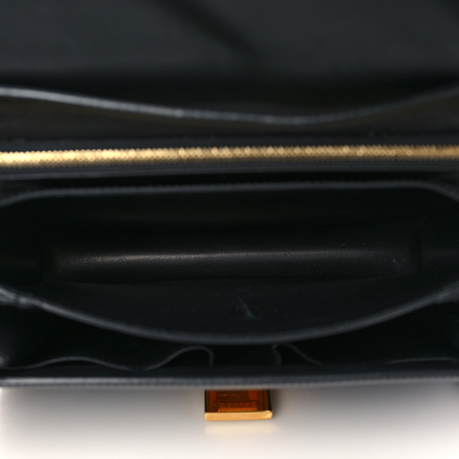 Celine Box Calfskin Medium Classic Box Flap Bag Black 7 of 10