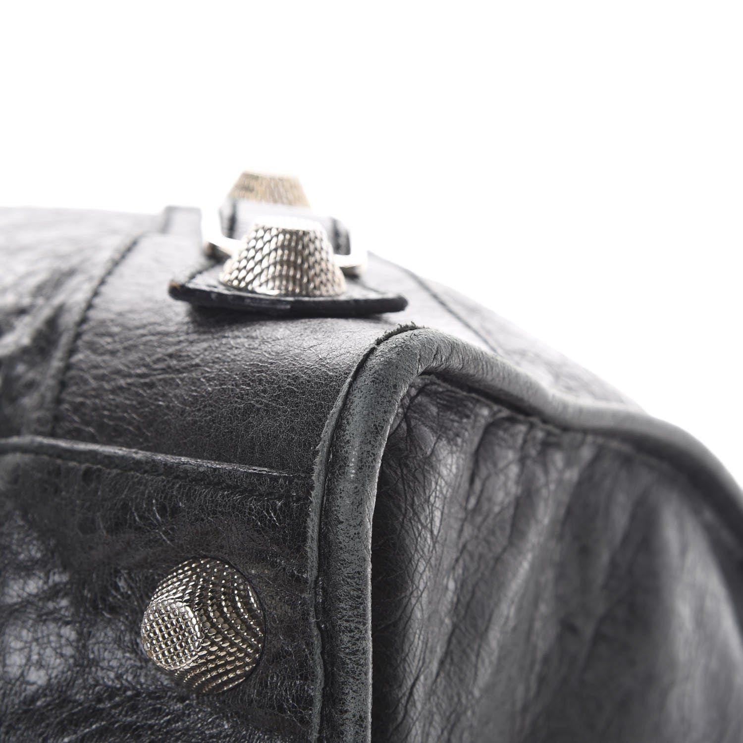 Balenciaga Agneau Giant 21 Silver Hardware Work Black 9 of 16