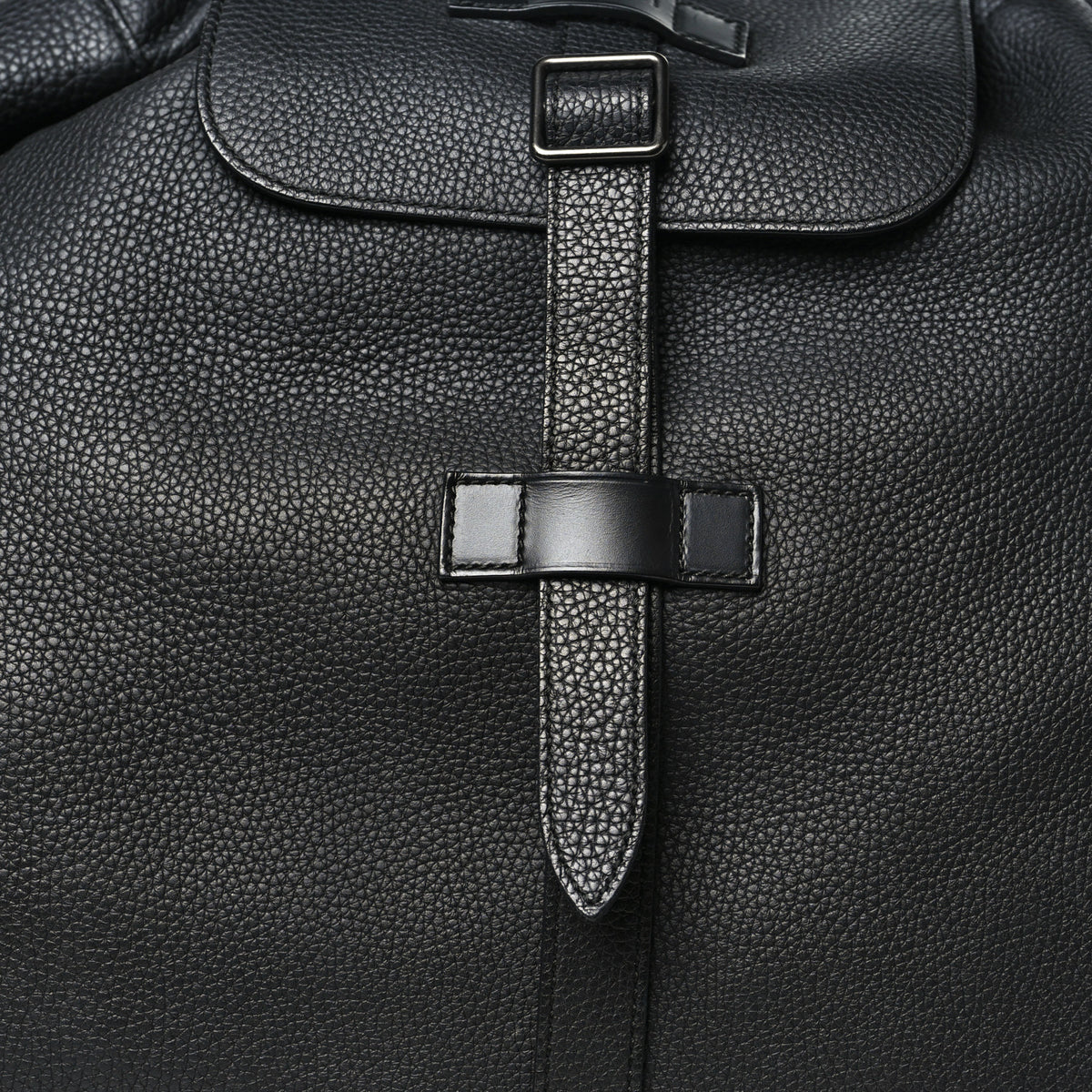 Calfskin Backpack Black