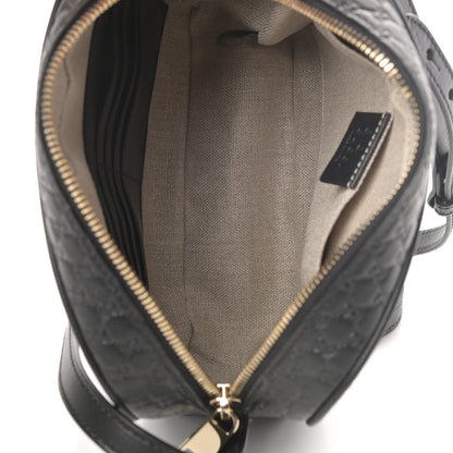 Gucci Microguccissima Mini Bree Messenger Bag Black 5 of 12