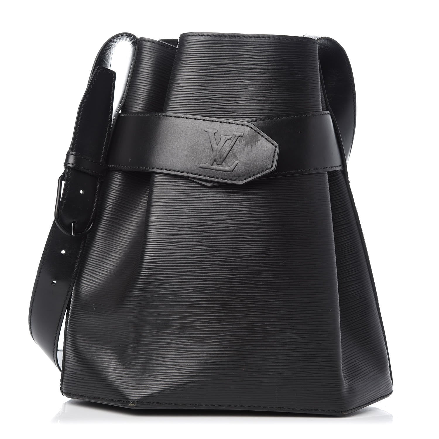 Louis Vuitton Epi Sac D'Epaule Black 1 of 12