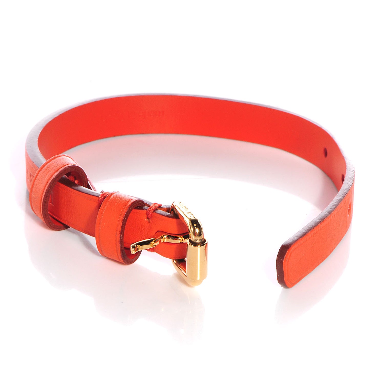 Leather Stamp It Bracelet 17 Piment