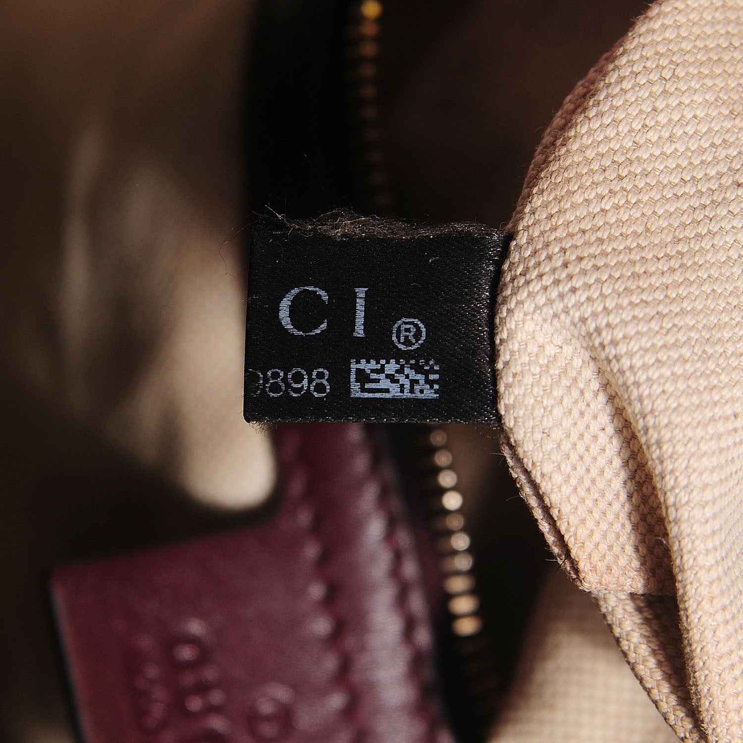 Gucci Imprime Monogram Medium Joy Boston Bordeaux 9 of 9