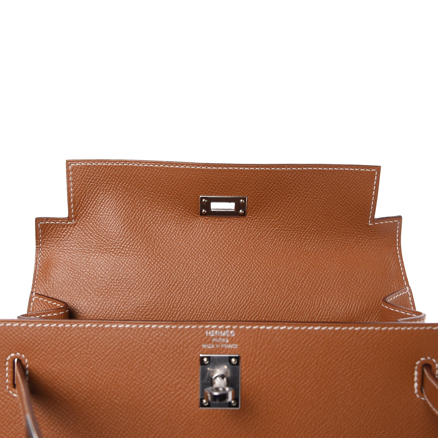 Hermes Epsom Kelly Sellier 25 Gold 21 of 36