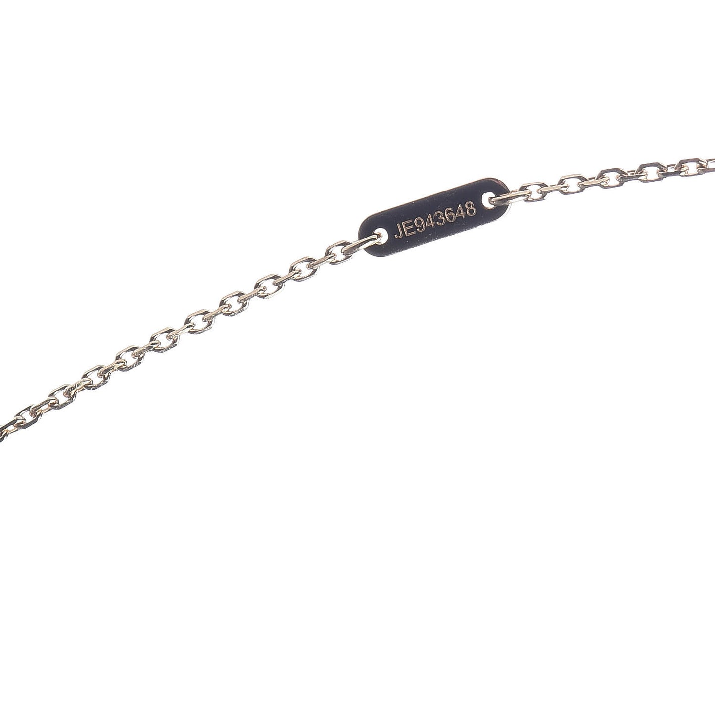 18K Yellow Gold Mother of Pearl Sweet Alhambra Pendant Necklace