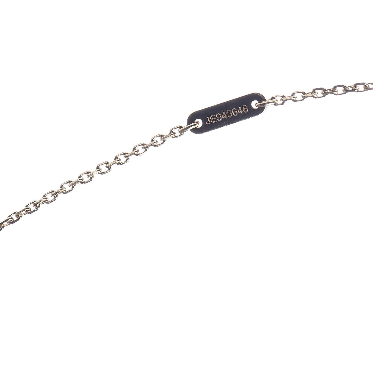 Van Cleef & Arpels 18K Yellow Gold Mother of Pearl Sweet Alhambra Pendant Necklace 7 of 8