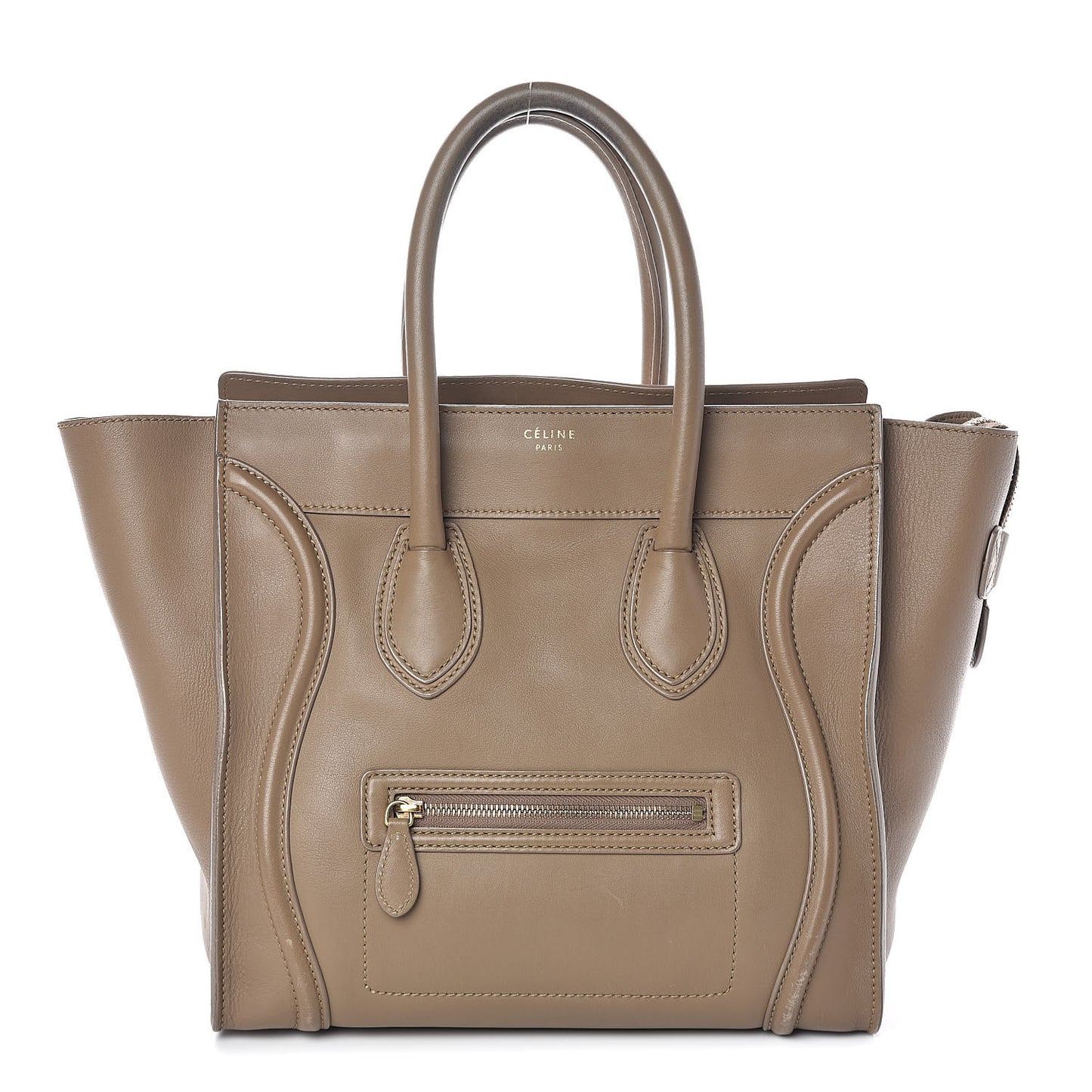 Smooth Calfskin Mini Luggage Dune
