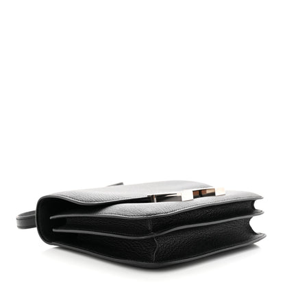Hermes Chevre Mysore Constance 18 Black 4 of 11