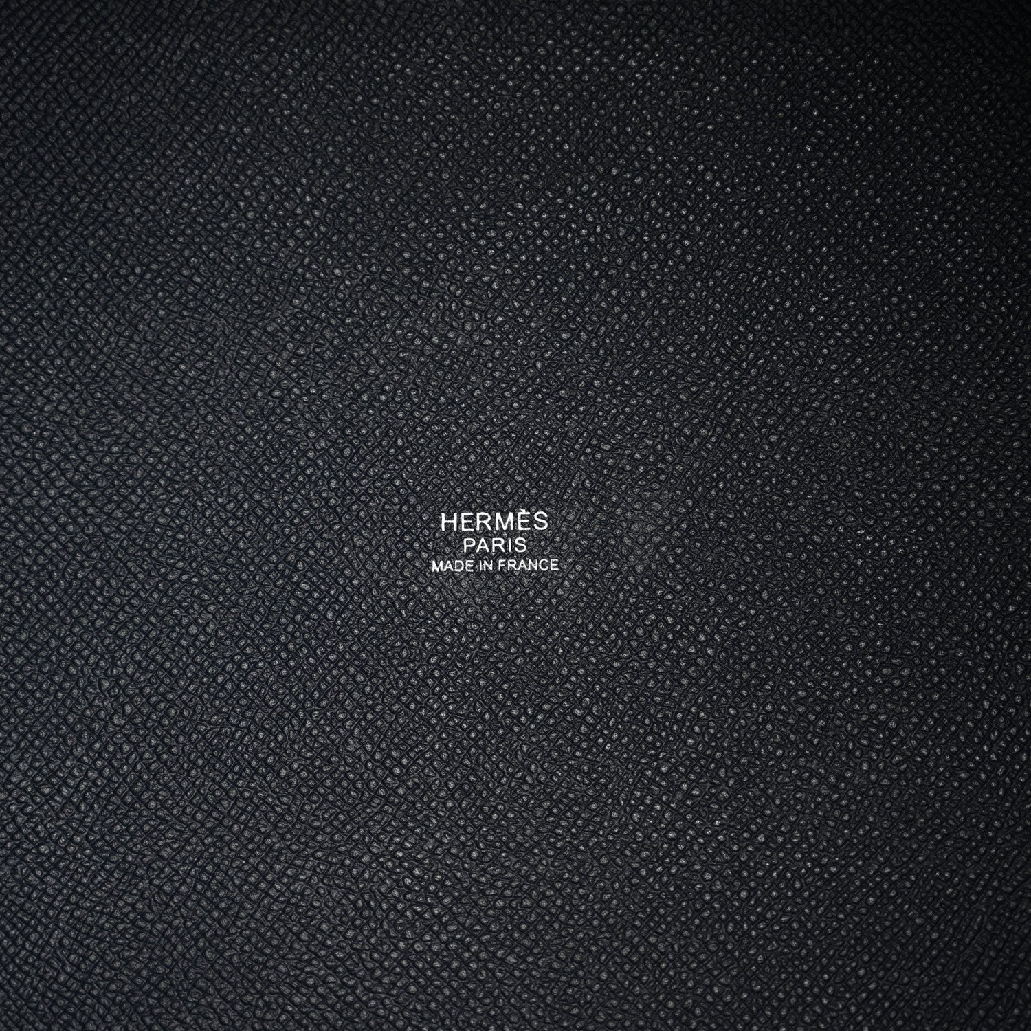 Hermes Epsom Tressage De Cuir Picotin Lock 22 MM Bleu Indigo Black Brique 6 of 11