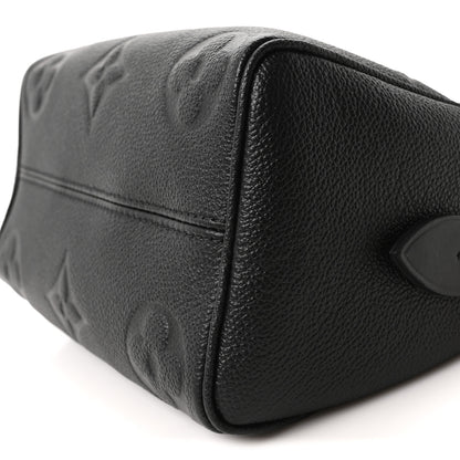 Louis Vuitton Empreinte Monogram Giant Speedy Bandouliere 20 Black 9 of 9