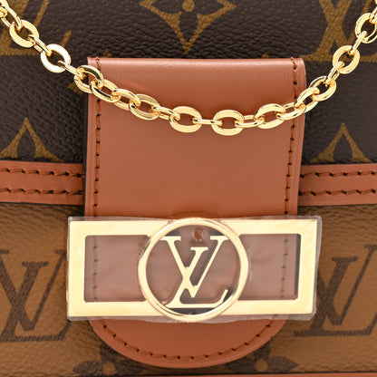 Louis Vuitton Reverse Monogram Dauphine Chain Wallet 7 of 9