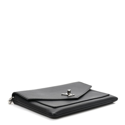 Louis Vuitton Soft Calfskin My Lockme Pochette Black 4 of 9