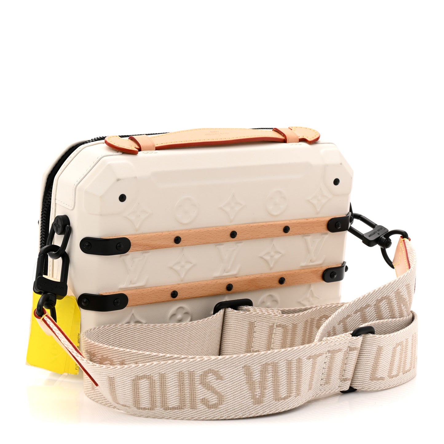 Debossed Monogram Future Trunk White