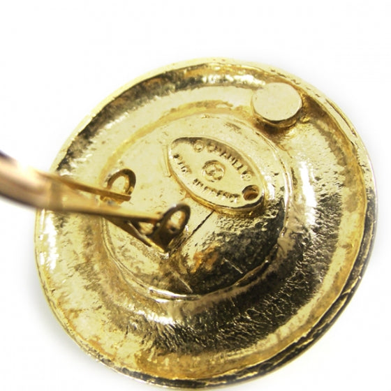 Chanel Pearl Rue Cambon Clip On Earrings Gold 3 of 4