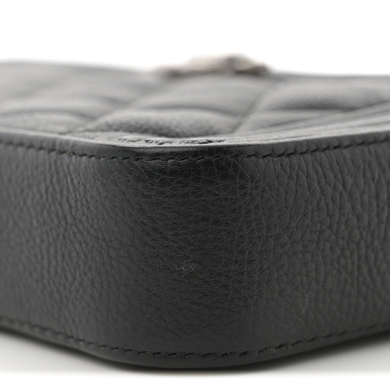 Chanel Caviar Quilted Small Boy Clutch With Chain Black 11 of 12