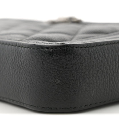 Chanel Caviar Quilted Small Boy Clutch With Chain Black 11 of 12