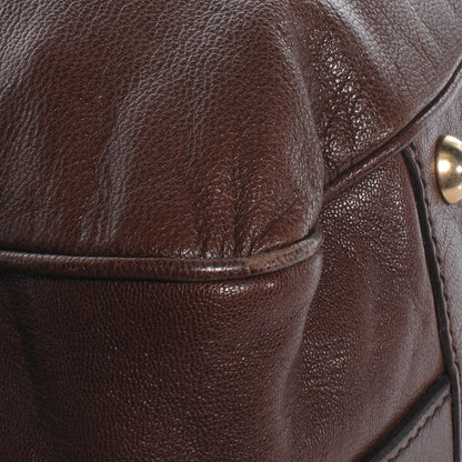 Saint Laurent Leather Rive Gauche Brown 5 of 9