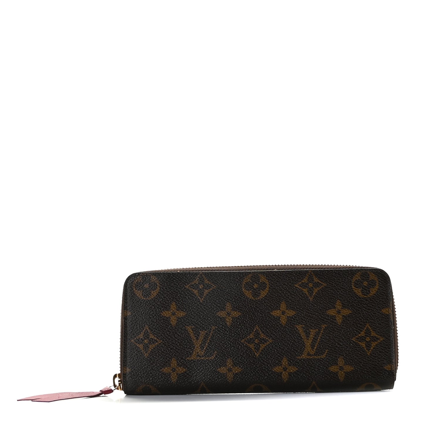 Monogram Clemence Wallet Fuchsia
